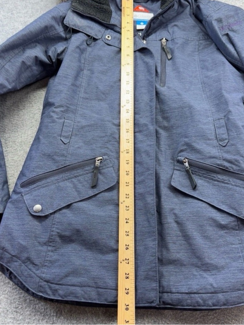 Columbia Carson Pass blue/grey jacket - M - Picture 2 of 10